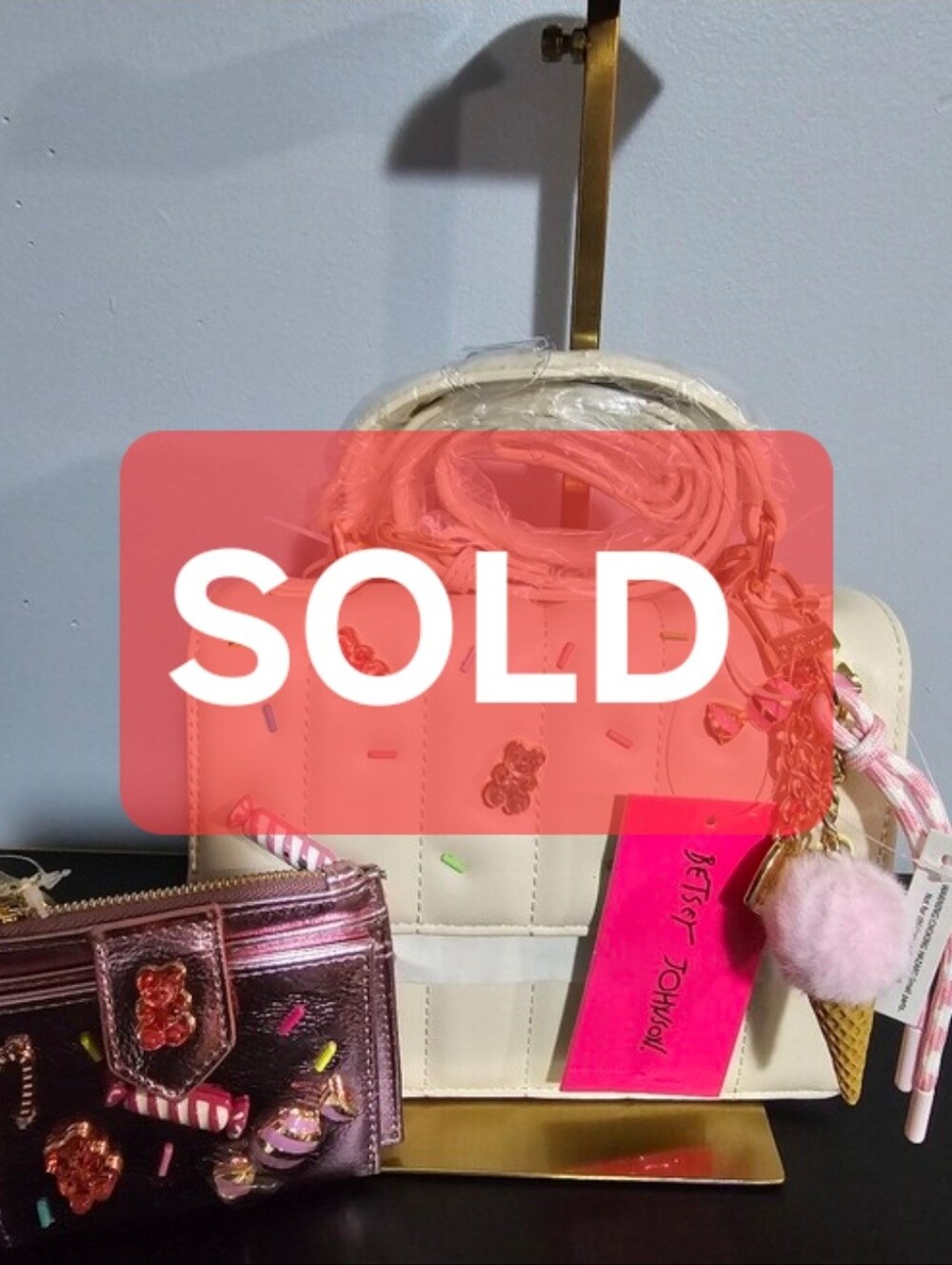 NWT Betsey Johnson Candy Crossbody & Wallet SOLD DO NOT BUY